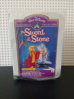 1995 McDonald's Disney VHS - Sword And Stone Merlin - Happy Meal Mcdonalds Toy
